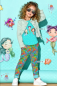 Preview: Baumwolljersey Panel - Meerjungfrau - Einhorn-Wal und