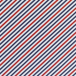 Preview: Baumwoll Webware Kiel - diagonale Streifen rot - navy - weiß
