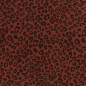 Preview: Suede Clara - Leoprint terracotta - wildlederähnlicher Jersey