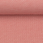 Preview: Jacquard - Jersey Leroy in koralle - rot