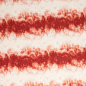 Preview: Waffeljersey Anton mit breiten Streifen - Batikoptik rot
