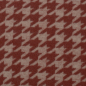 Preview: Jacquard Jersey  Xaver mit Hahnentritt - Muster in terracotta