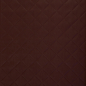 Preview: Kunstleder Debbie - großes Steppmuster in rotbraun