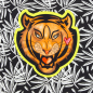 Preview: Cherry Picking Bag - DIY Canvas Panel für 2 Beutel mit Popcorn und Tiger