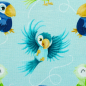 Preview: Baumwolljersey Ahoi! by Mrs.Mint Design mit Papageien