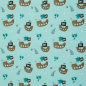 Preview: Baumwolljersey Ahoi! by Mrs.Mint Design mit Piratenschiffen / Boote