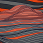 Preview: Baumwolljersey In the Dunes by Thorsten Berger - Allover Druck