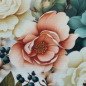 Preview: Oxford Flowing Bloom by Sarah Mariam - Outdoorstoff mit Blüten in