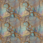 Preview: Oxford Flowing Bloom by Sarah Mariam - Outdoorstoff Liquid/ Marmor-Design in perlmutt