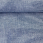 Preview: Leinen - Baumwollmix Paul Streifen denim blau
