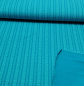 Preview: Baumwollstrick - Jersey Zopfmuster aqua