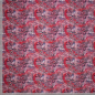 Preview: Baumwoll Satin Marmoroptik in pink - rot