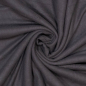 Preview: Viskosejersey Double brushed Rib - feingerippter, angerauter Jersey in schwarz