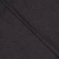 Preview: Viskosejersey Double brushed Rib - feingerippter, angerauter Jersey in schwarz
