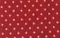 Preview: Baumwoll - Popeline kleine Punkte in weiß auf rot