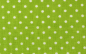 Preview: Baumwoll - Popeline kleine Punkte in weiß auf grün