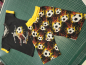 Preview: kurze Hose / Bermuda mit Fussball - Gr. 128/ 134