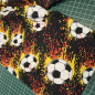 Preview: kurze Hose / Bermuda mit Fussball - Gr. 128/ 134