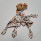 Preview: Baumwolljersey Panel - Schnuffeltuch - Hase - Schmusetuch