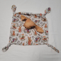 Preview: Baumwolljersey Panel - Schnuffeltuch - Hase - Schmusetuch