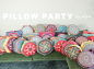 Preview: Pillow Party by Jolijou - Kissen - Panel in beere - Töne