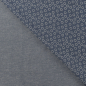 Preview: Chambray Jeans Denim mit kleinen Kreisen