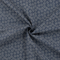 Preview: Chambray Jeans Denim mit kleinen Kreisen
