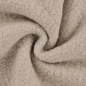 Preview: Bouclé in sand - Kuschelfleece