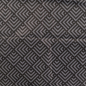 Preview: Raincoat - dünner, leichter Regenjacken-Stoff + Poncho - Muster in schwarz - grau