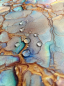 Preview: Oxford Flowing Bloom by Sarah Mariam - Outdoorstoff Liquid/ Marmor-Design in perlmutt
