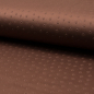 Preview: Suede mit 3D Muster - wildlederähnlicher Jersey cognac - braun