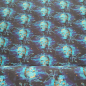 Preview: French Terry - Out of this world - Totenköpfe mit blau - Katinoh