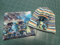Preview: Beanie - Set zum Wenden mit lustigen Monstern - KU 46 -50
