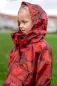 Preview: Raincoat - dünner, leichter Regenjacken-Stoff + Poncho - Leo bunt