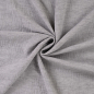 Preview: Leinen - Look grau meliert - knitterarm