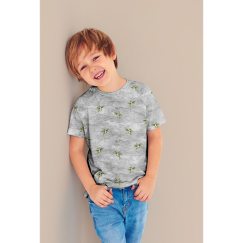 Baumwolljersey Dragons - Drachen - Digitaldruck