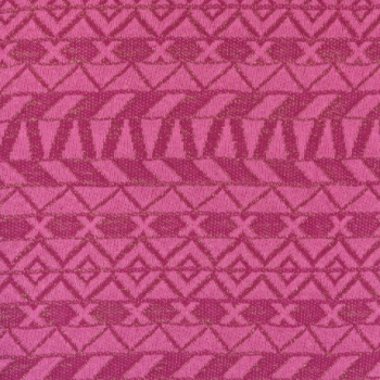 Strick in pink - fuchsia mit Glitzer - Rest 1,25 m