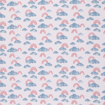 Preview: Baumwolljersey Ocean Breeze - Regenbogen