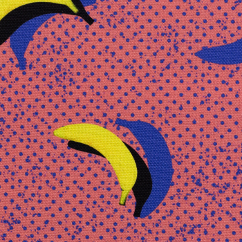 Preview: Urbanana - Canvas mit Bananen auf rosa - by Thorsten Berger