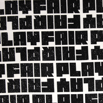 Ready to play by Thorsten Berger - French Terry mit Schrift "Fairplay"