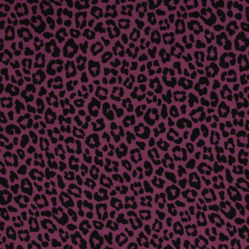 Viskose Webware - Klara - Leo - Leoprint in beere