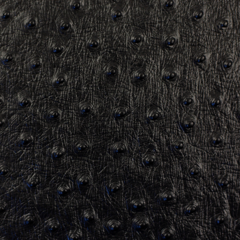 Kunstleder Aurora schwarz metallic mit Noppen