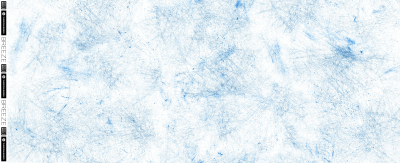 Preview: Baumwolljersey Breeze by Thorsten Berger - Linien - Kritzel in blau