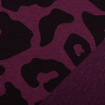 Heavy Leo - kuscheliger Sweat mit Leo in beere