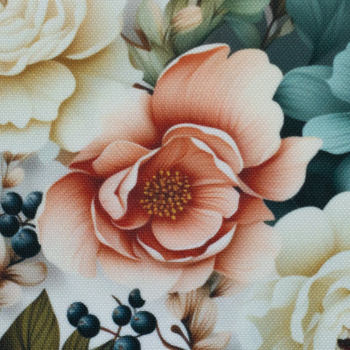 Preview: Oxford Flowing Bloom by Sarah Mariam - Outdoorstoff mit Blüten in