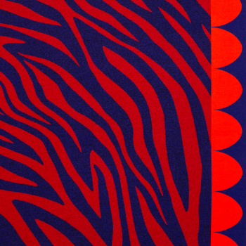 Preview: VORBESTELLUNG! - French Terry  Panel Monsta by Thorsten Berger - Monster auf rot