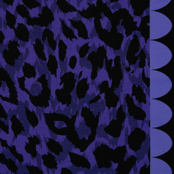 VORBESTELLUNG! - French Terry Monsta by Thorsten Berger - Kombi mit Leo - Print in blau