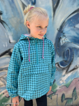 Staaars by Farbenmix - beschichtete Baumwolle - Sterne khaki - grün - Kopie