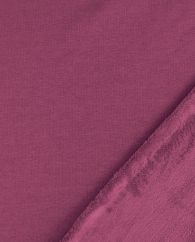 Alpenfleece uni fuchsia