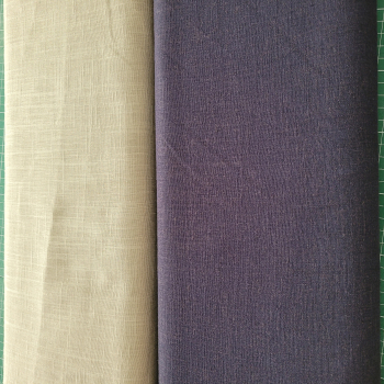 Preview: Viskose - Leinen - Mix uni beige